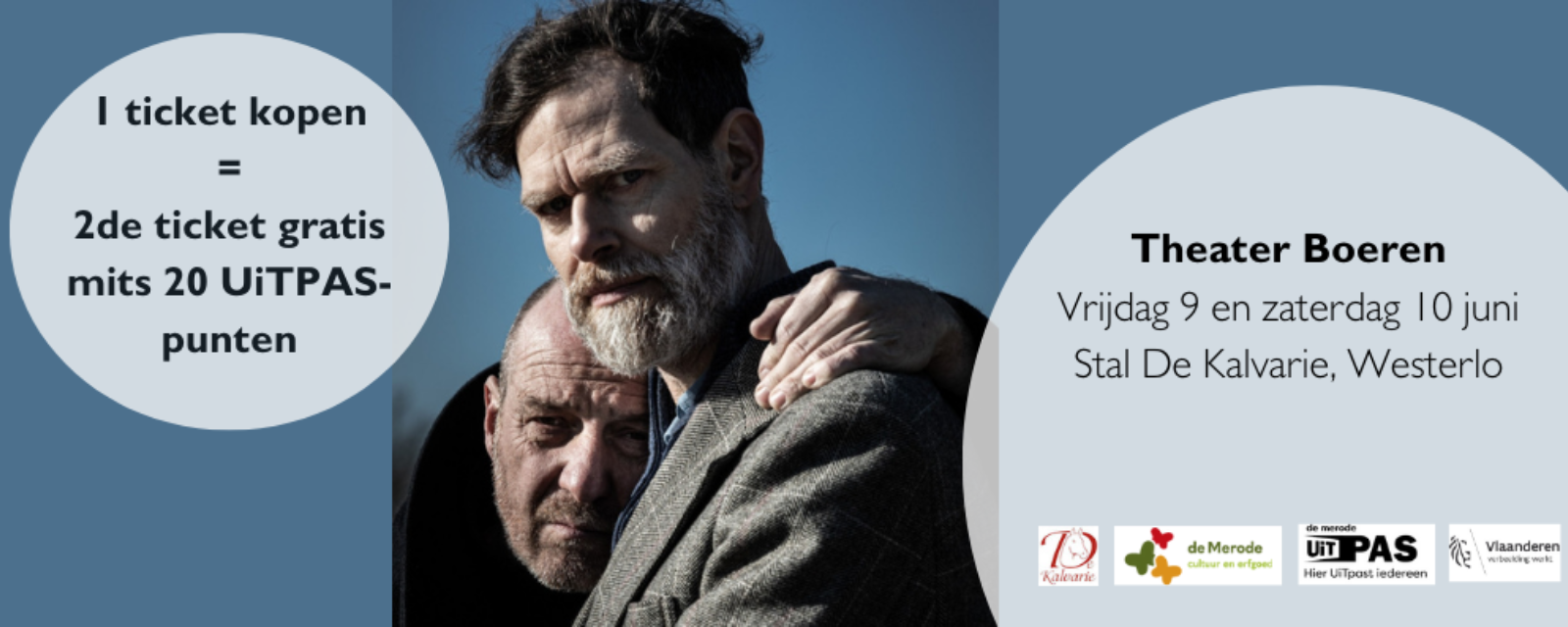 Boeren - 1 ticket kopen = 2de ticket gratis