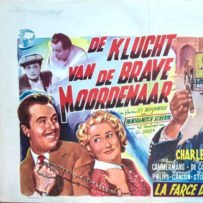 Filmposter de klucht van de brave Moordenaar