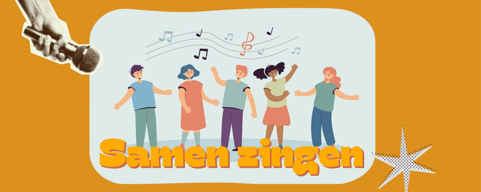 Banner samen zingen